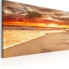 Canvas-taulu Artgeist Beach: Beatiful Sunset II, eri kokoja