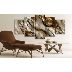 Canvas-taulu Artgeist Brown tide, eri kokoja