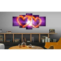 Canvas-taulu Artgeist Flames of love, eri kokoja