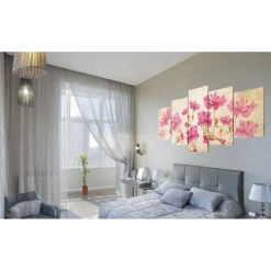 Canvas-taulu Artgeist Flowers in Pink, eri kokoja