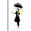 Canvas-taulu Artgeist Girl with Umbrella, 1-osainen, pystysuuntainen, eri kokoja