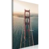 Canvas-taulu Artgeist Golden Gate Bridge, 1-osainen, pystysuuntainen, eri kokoja