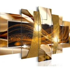 Canvas-taulu Artgeist Golden Lava, eri kokoja