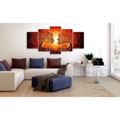 Canvas-taulu Artgeist Heat of Love, eri kokoja