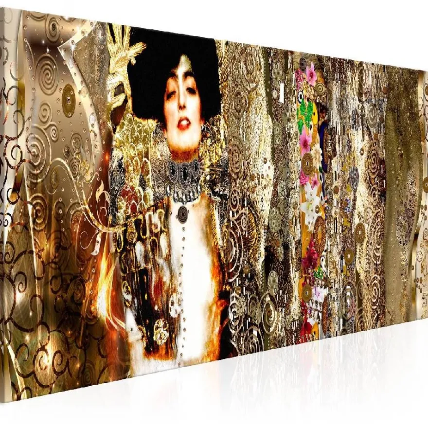 Canvas-taulu Artgeist Judith and Flowers, 1-osainen, kapea, eri kokoja