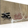 Canvas-taulu Artgeist Love plane - Banksy, 40x60cm