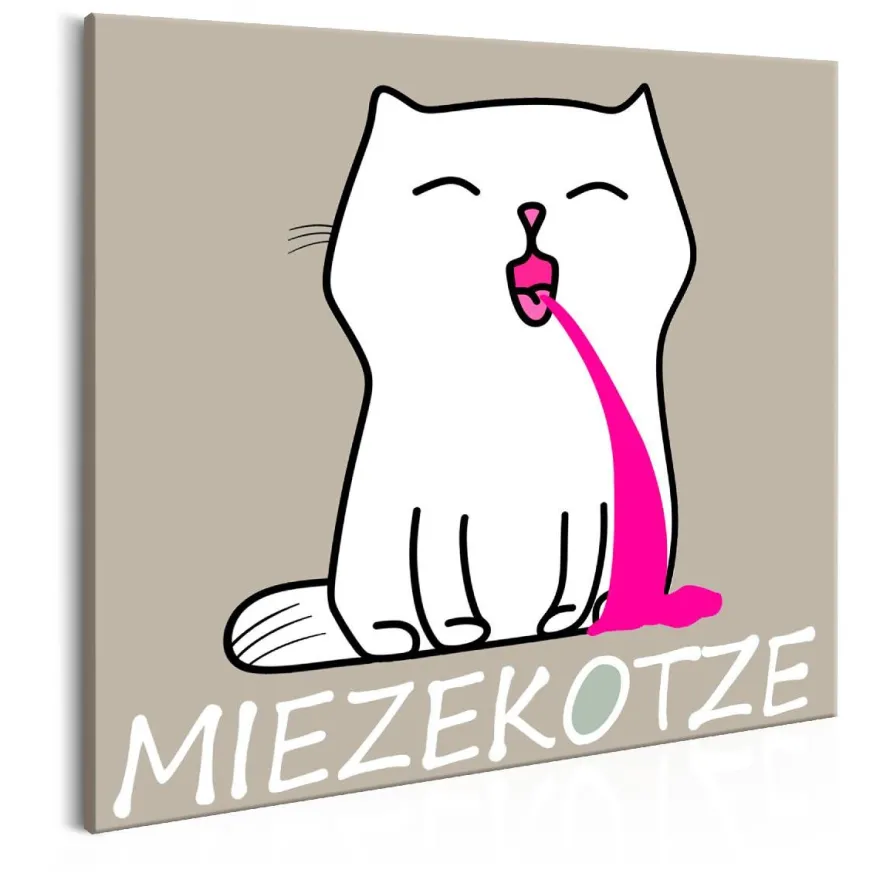 Canvas-taulu Artgeist Miezekotze, 40x40cm