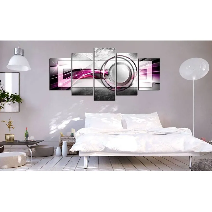 Canvas-taulu Artgeist Modern: Pink, eri kokoja