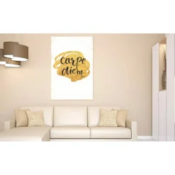 Canvas-taulu Artgeist My Home: Carpe Diem, eri kokoja