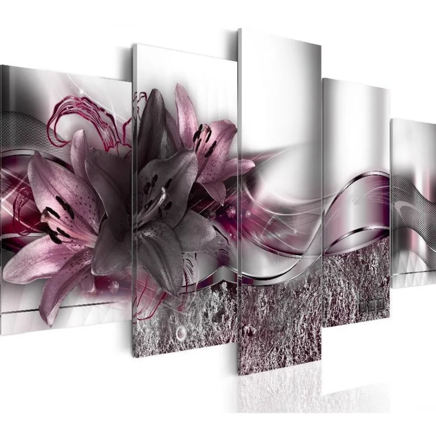 Canvas-taulu Artgeist Purple Sash, eri kokoja