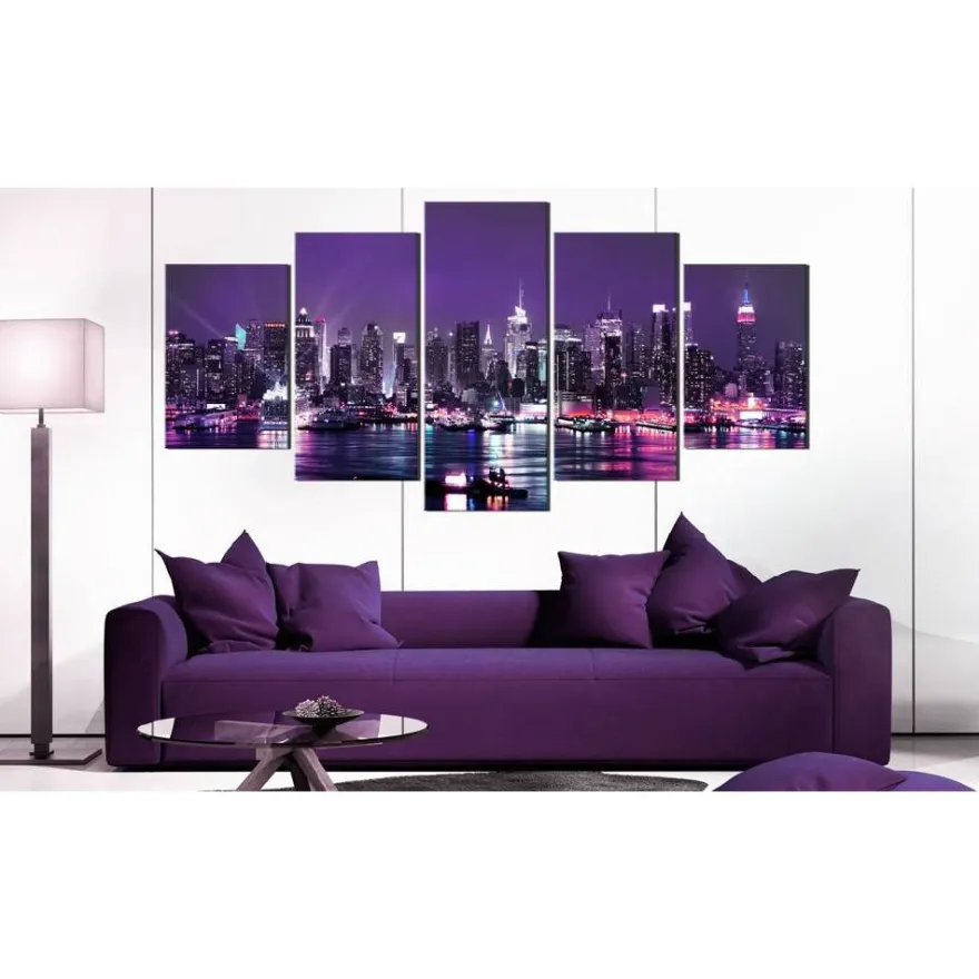 Canvas-taulu Artgeist Purple Sky, eri kokoja