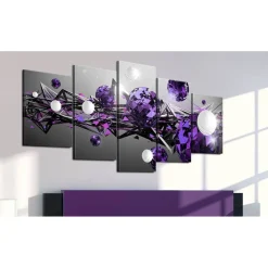 Canvas-taulu Artgeist Purple Solar System, eri kokoja
