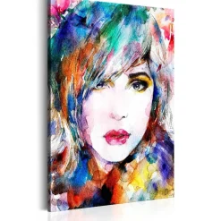 Canvas-taulu Artgeist Rainbow Girl, eri kokoja