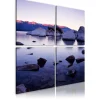 Canvas-taulu Artgeist Rocky Beach by Alpine Lake, eri kokoja