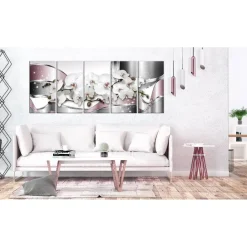 Canvas-taulu Artgeist Shiny Orchids, eri kokoja