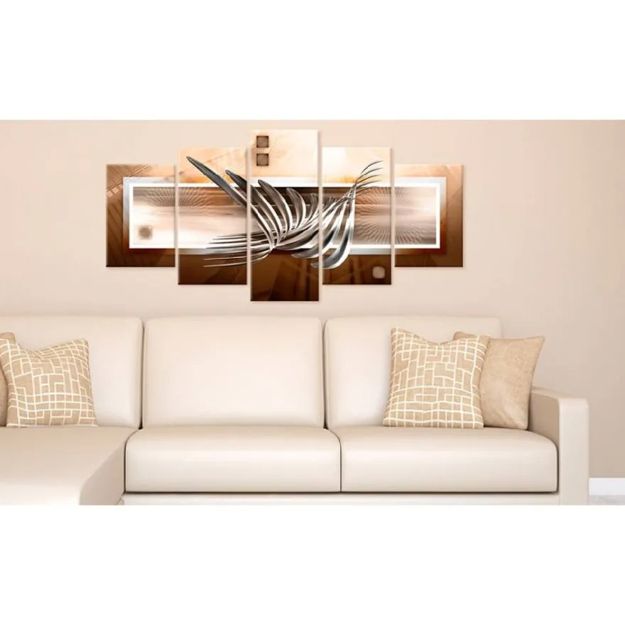 Canvas-taulu Artgeist Silver waves, eri kokoja