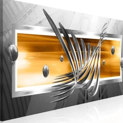 Canvas-taulu Artgeist Silver Wings Orange, eri kokoja