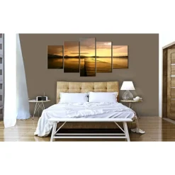 Canvas-taulu Artgeist Sunset Island, eri kokoja