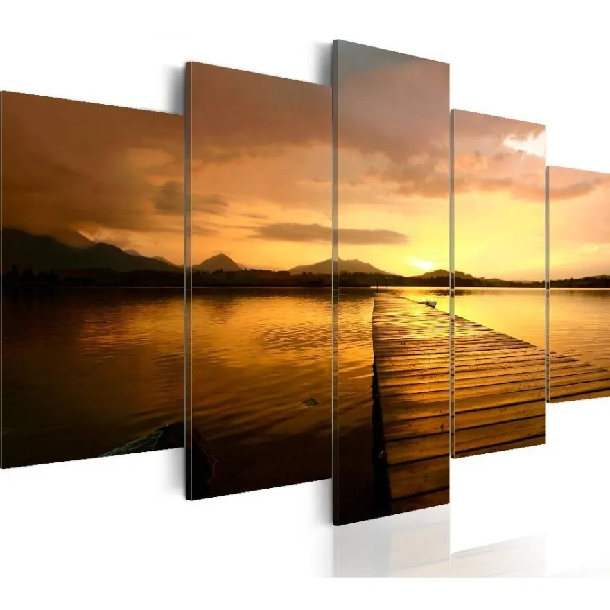 Canvas-taulu Artgeist Sunset Island, eri kokoja