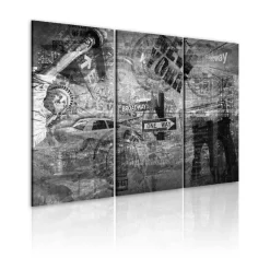 Canvas-taulu Artgeist Symbols NYC, eri kokoja