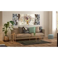 Canvas-taulu Artgeist Tree and Mosaic, eri kokoja