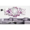 Canvas-taulu Artgeist Violet roses, eri kokoja