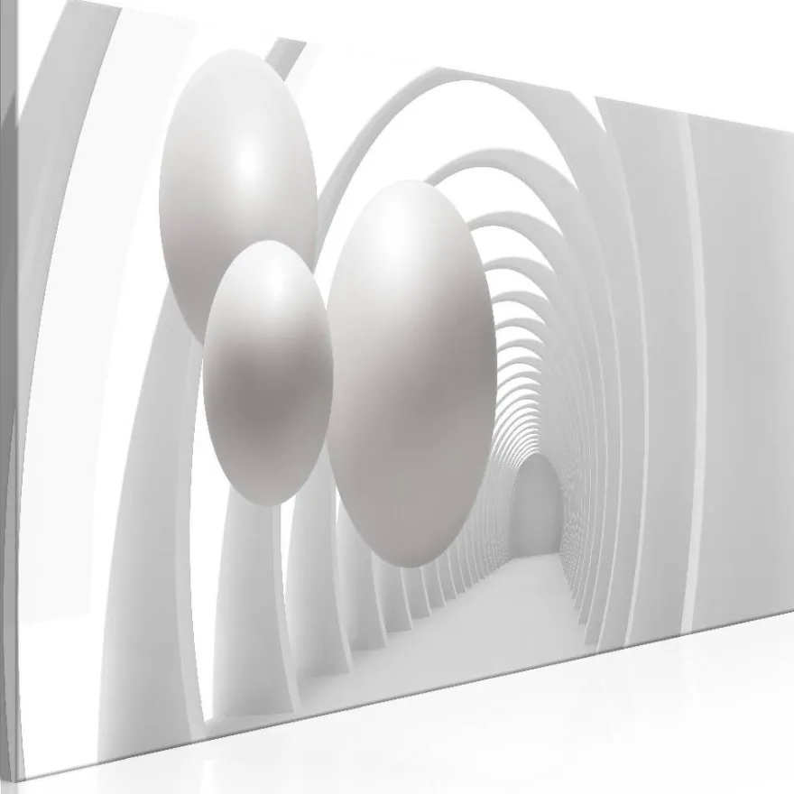 Canvas-taulu Artgeist White Tunnel, eri kokoja