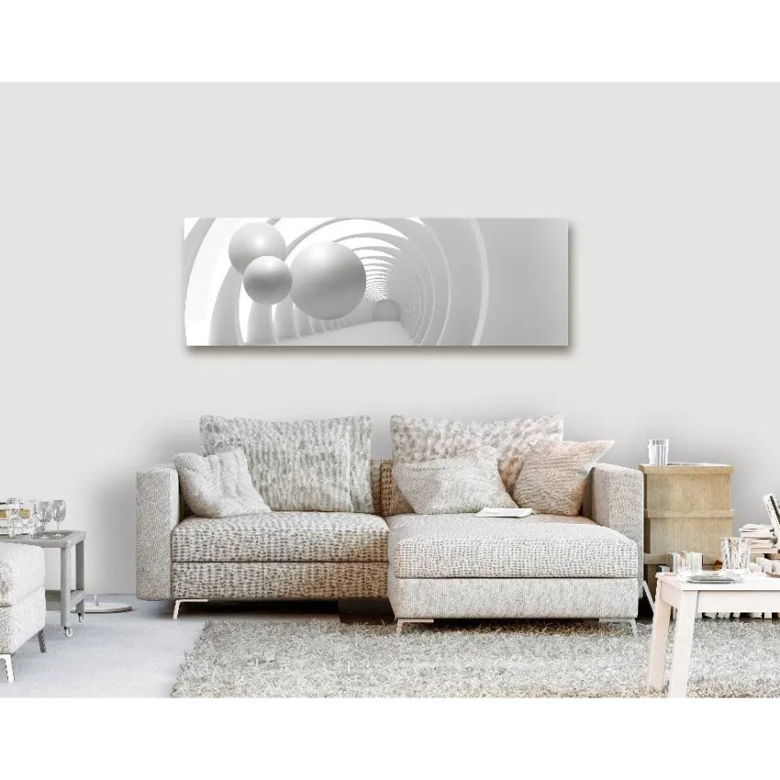 Canvas-taulu Artgeist White Tunnel, eri kokoja