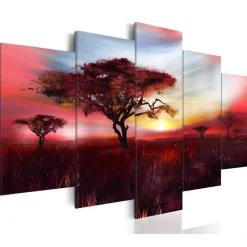 Canvas-taulu Artgeist Wild savannah, eri kokoja