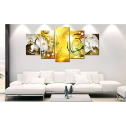 Canvas-taulu Artgeist Yellow Admiration, eri kokoja