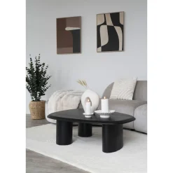 Canvastaulu House Nordic Cape Town No.3, 50x70cm, musta/beige