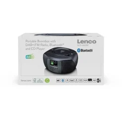 CD-soitin Lenco, DAB+/FM-radiolla, bluetoothilla