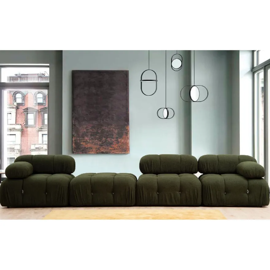 Divaanisohva Linento Furniture Bubble L1-O1-1R-PUF, eri värejä