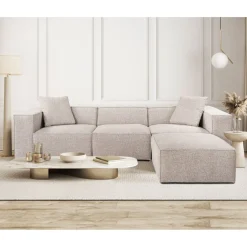Divaanisohva Linento Furniture Lora, 3-istuttava, oikea