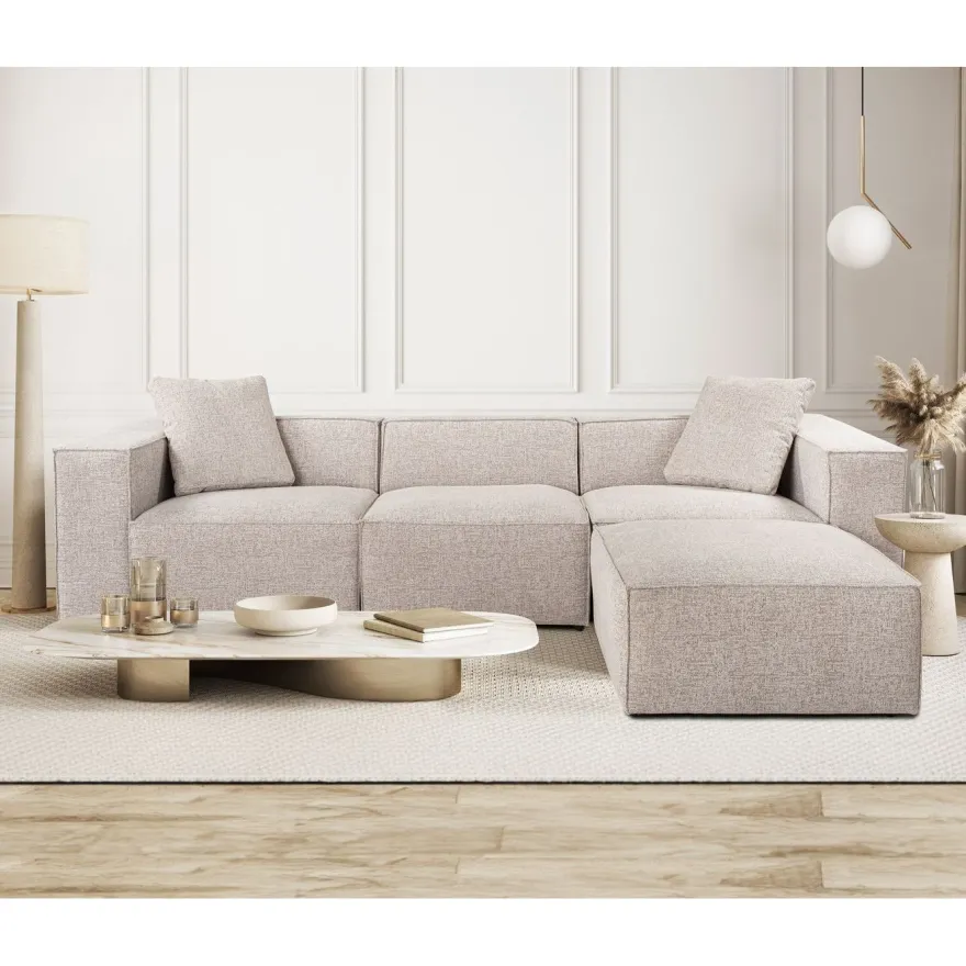 Divaanisohva Linento Furniture Lora, 3-istuttava, oikea