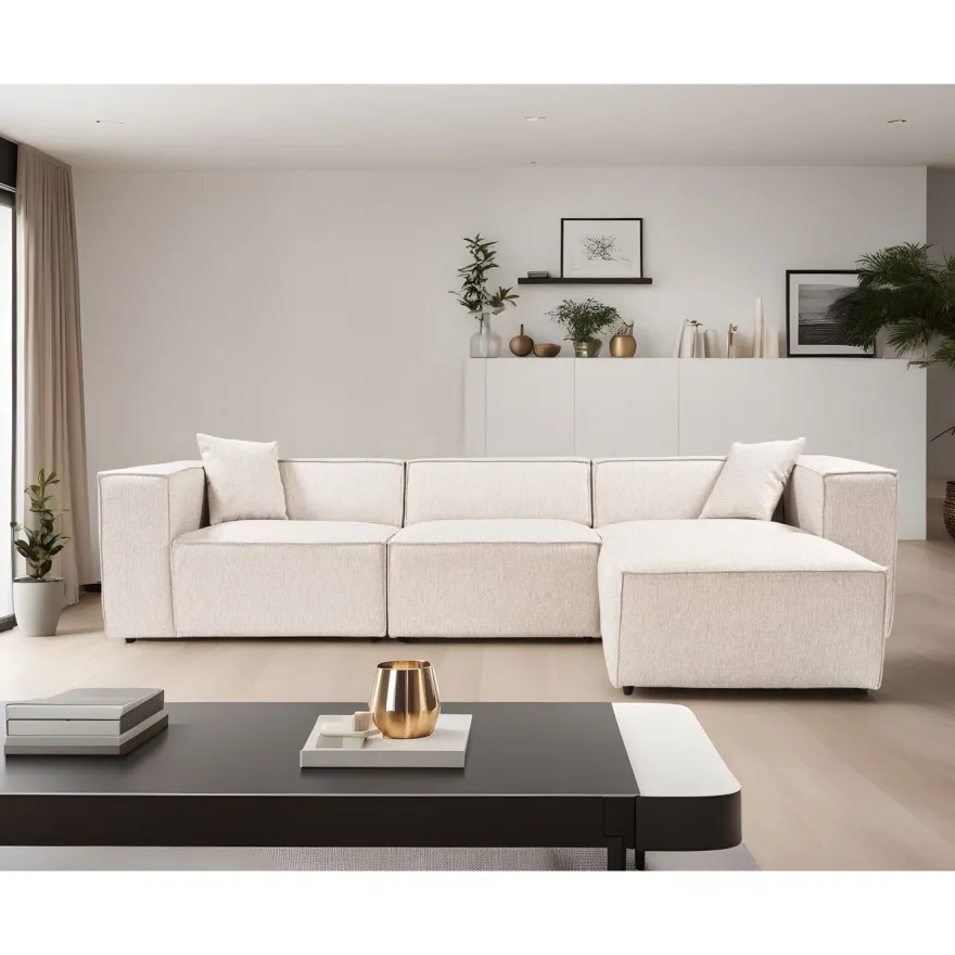 Divaanisohva Linento Furniture Lora, 3-istuttava, oikea