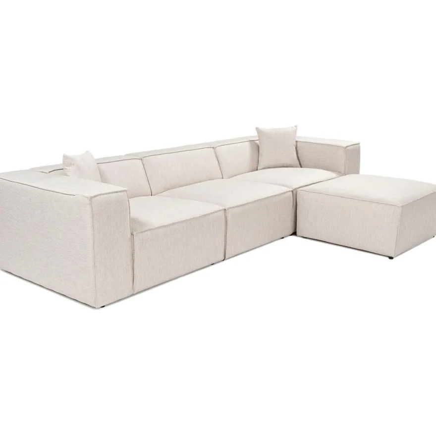 Divaanisohva Linento Furniture Lora, 3-istuttava, oikea