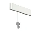 Easy-Seinälistaset Pisla valkoinen/maalattu 200cm