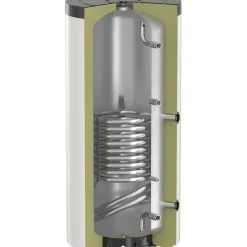 Energiavaraaja Flamco FlexTherm Duo HLS-E 400, rst, 439l