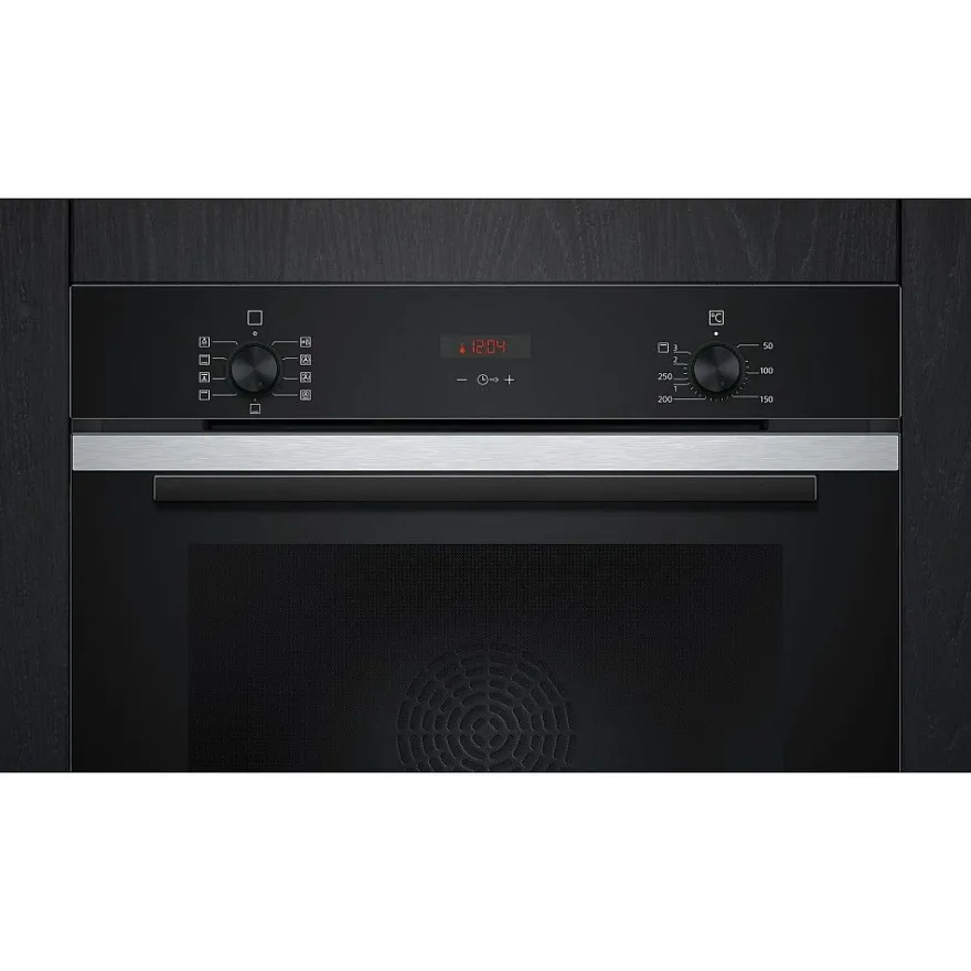 Erillisuuni ja mikroaaltouuni Siemens HB234ABS3F-BF523LMB1, teräs
