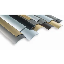 Eritasolista Maler sileä, 0-10mm, 6.2x41x1000mm, alumiini, tarra, pronssi anodisoitu