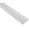 Eritasolista Maler sileä, 0-10mm, 6.2x41x1000mm, alumiini, tarra, valkosaarni