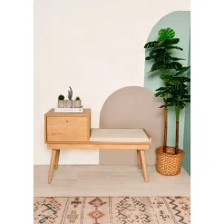 Eteisen penkki Linento Furniture Urban tammi