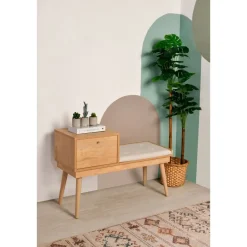 Eteisen penkki Linento Furniture Urban tammi