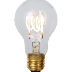Filamenttilamppu Lucide A60, Ø6cm, IP20, 4.9W, kirkas