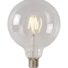 Filamenttilamppu Lucide G95, Ø9.5cm, IP20, 7W
