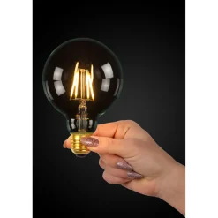 Filamenttilamppu Lucide G95, Ø9.5cm, IP20, 7W