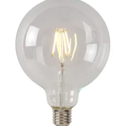 Filamenttilamppu Lucide G125, Ø12.5cm, IP20, 7W