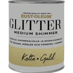 Glittermaali Rust-Oleum Medium Shimmer, 750ml, eri värivaihtoethoja