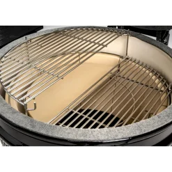 Hiiligrilli Dreamfire Hoovi Kamado Large, grillaustelineella, musta